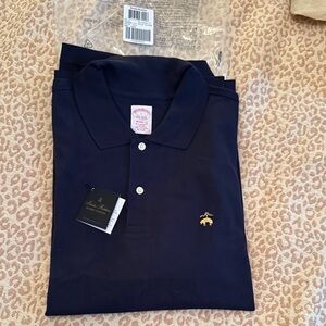 Brooks Brothers Navy Blue LS Polo Shirt